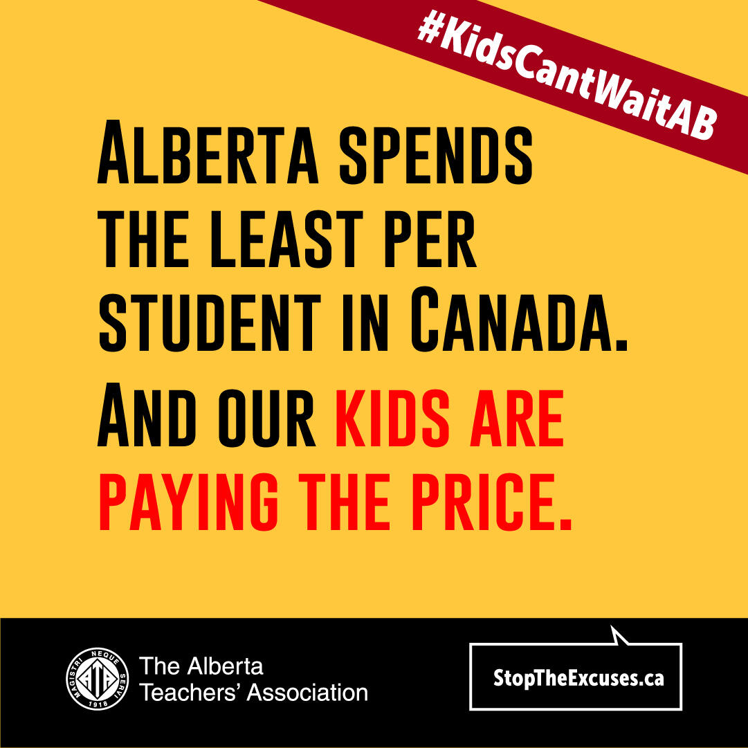 Kids Are Paying the Price — link to teachers' public strike information